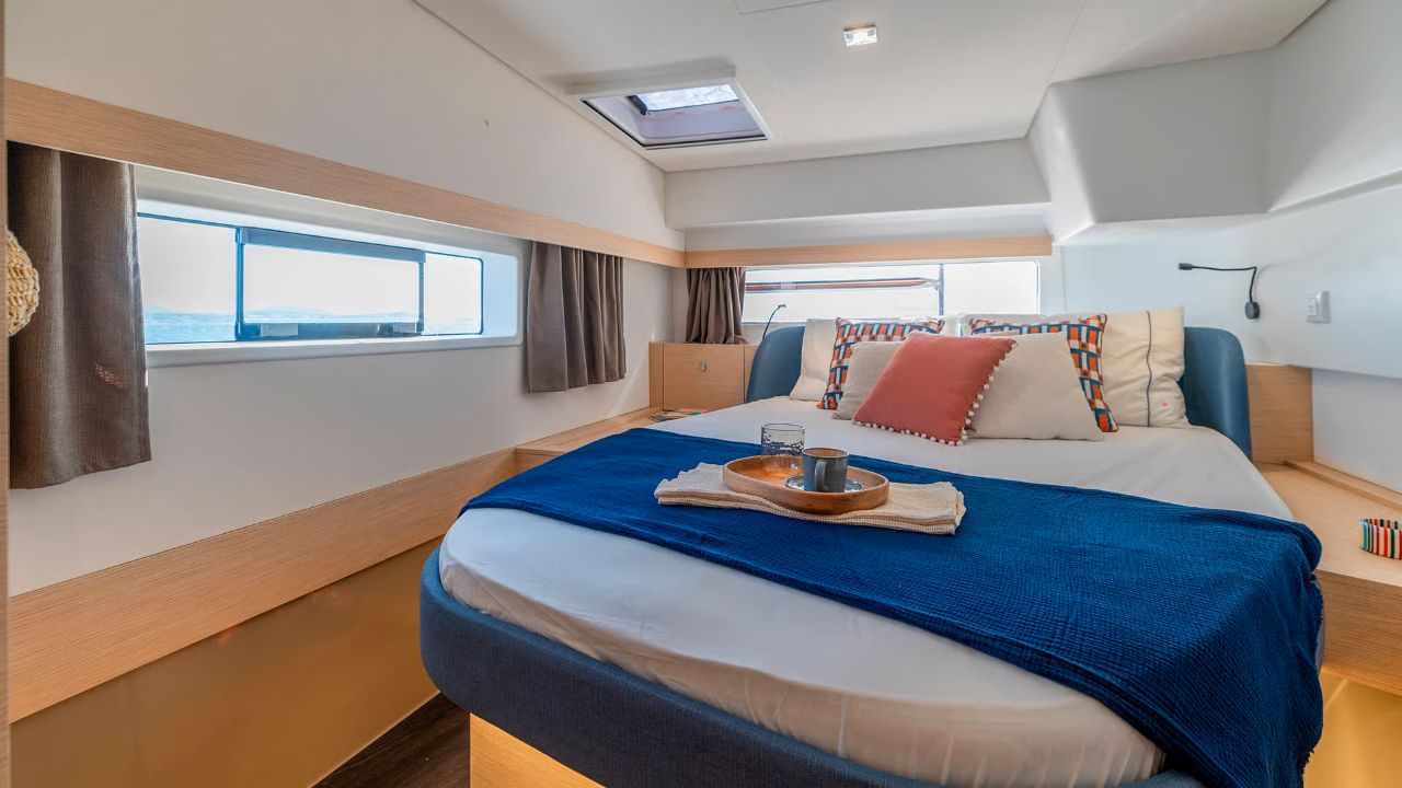 DIVER DOG, 2027 Fountaine Pajot FP 44 Maestro, Exuma Bahamas