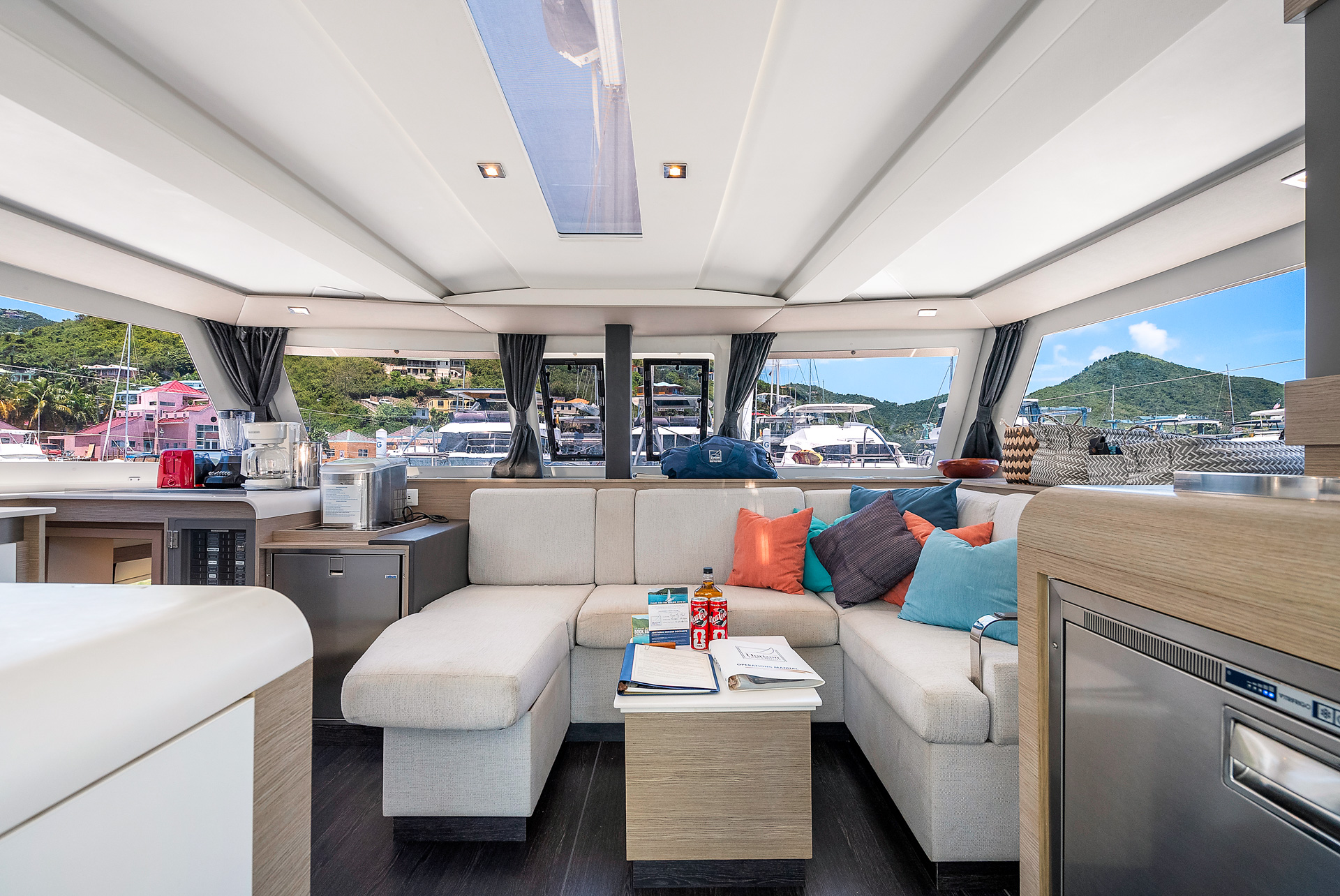 PIZZA MY HEART, 2023 Fountaine Pajot Isla 40, British Virgin Islands