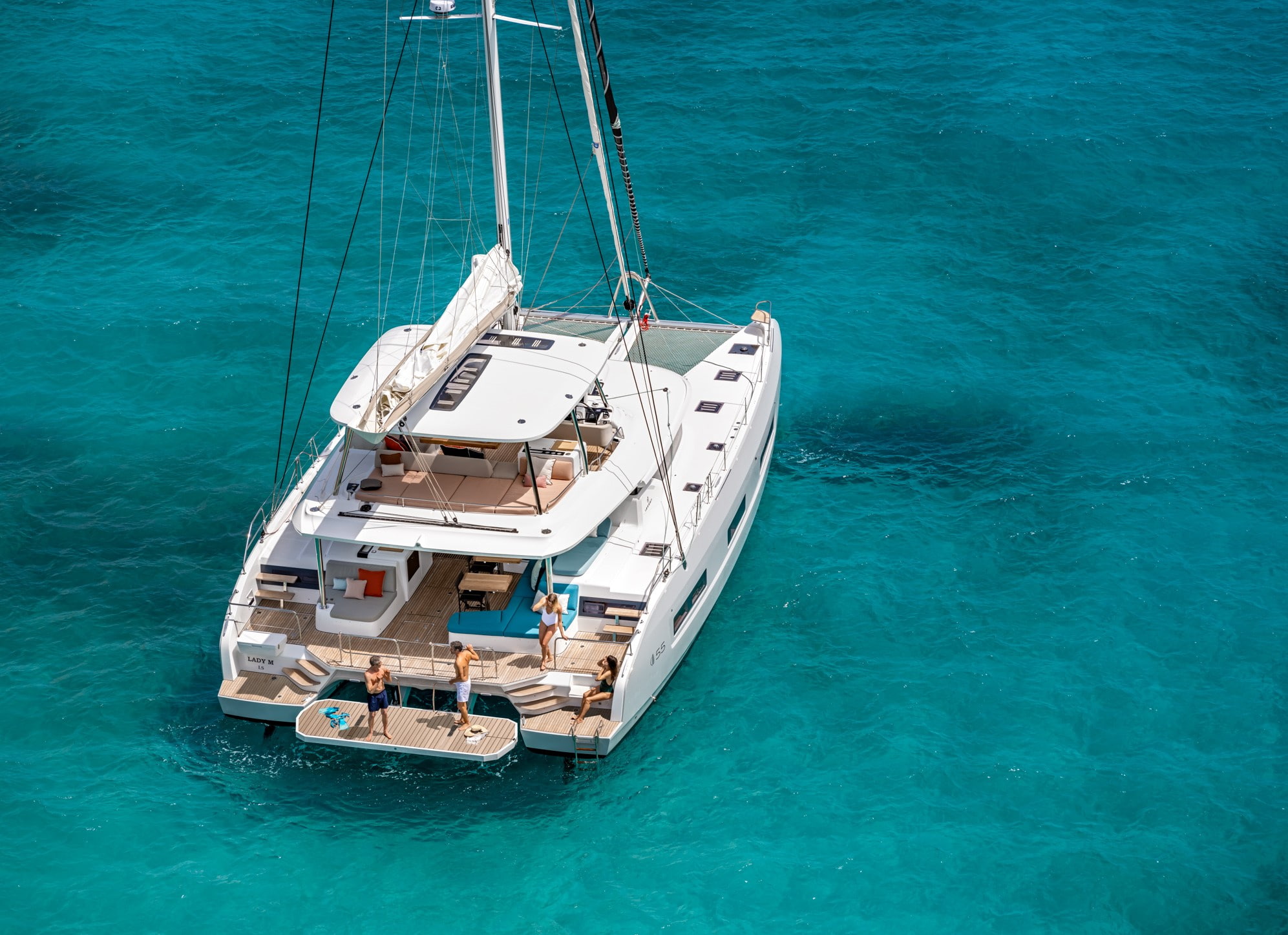 2026 Fountaine Pajot FP 44 Quatuor 'MAGIC HOUR', available for bareboat charter in British Virgin Islands