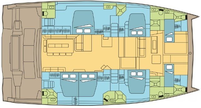 Layout for YEPA II, a 2021 Bali 5.4