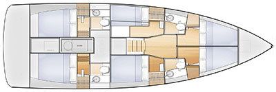 Layout for SUN RISE III, a 2021 Sun Loft 47