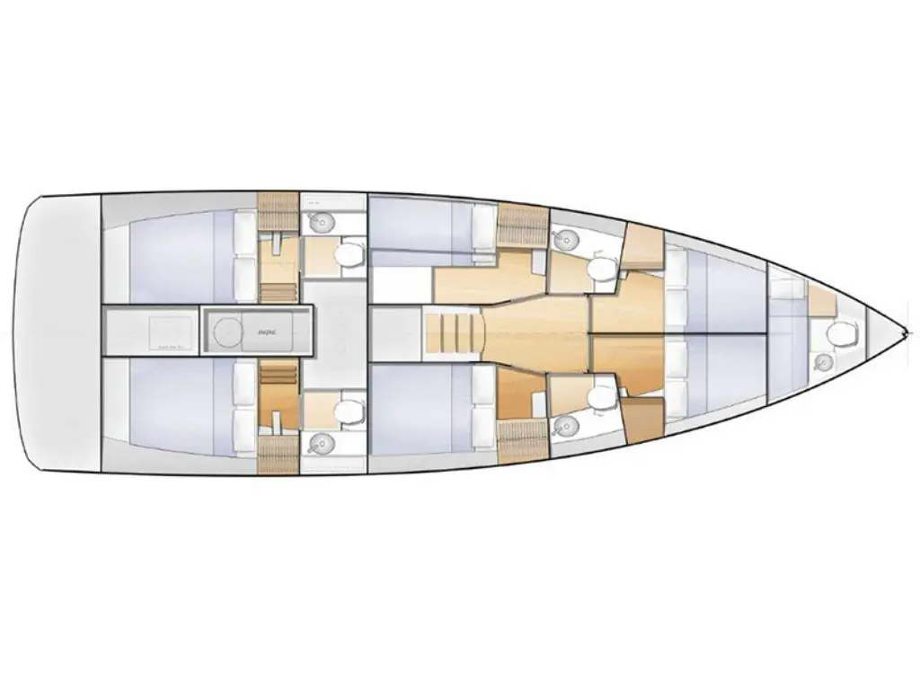 Layout for SUN RISE II, a 2021 Sun Loft 47