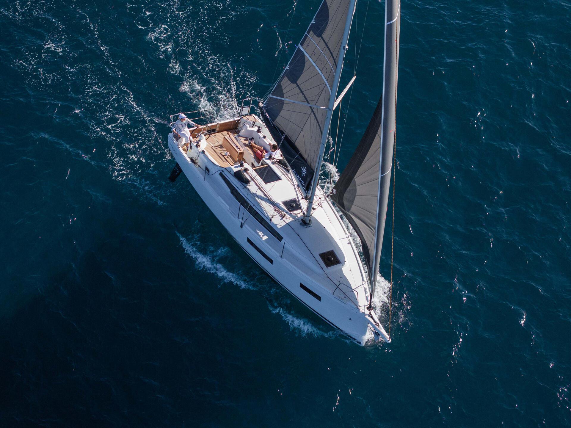 2027 Sun Odyssey 350 'NN1', available for bareboat charter in British Virgin Islands
