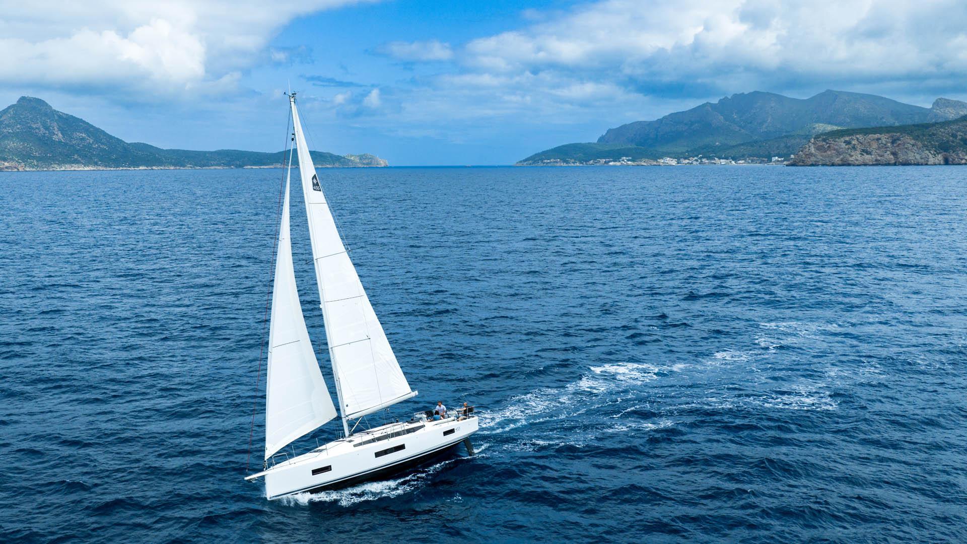 2027 Sun Odyssey 455 'NN2', available for bareboat charter in British Virgin Islands