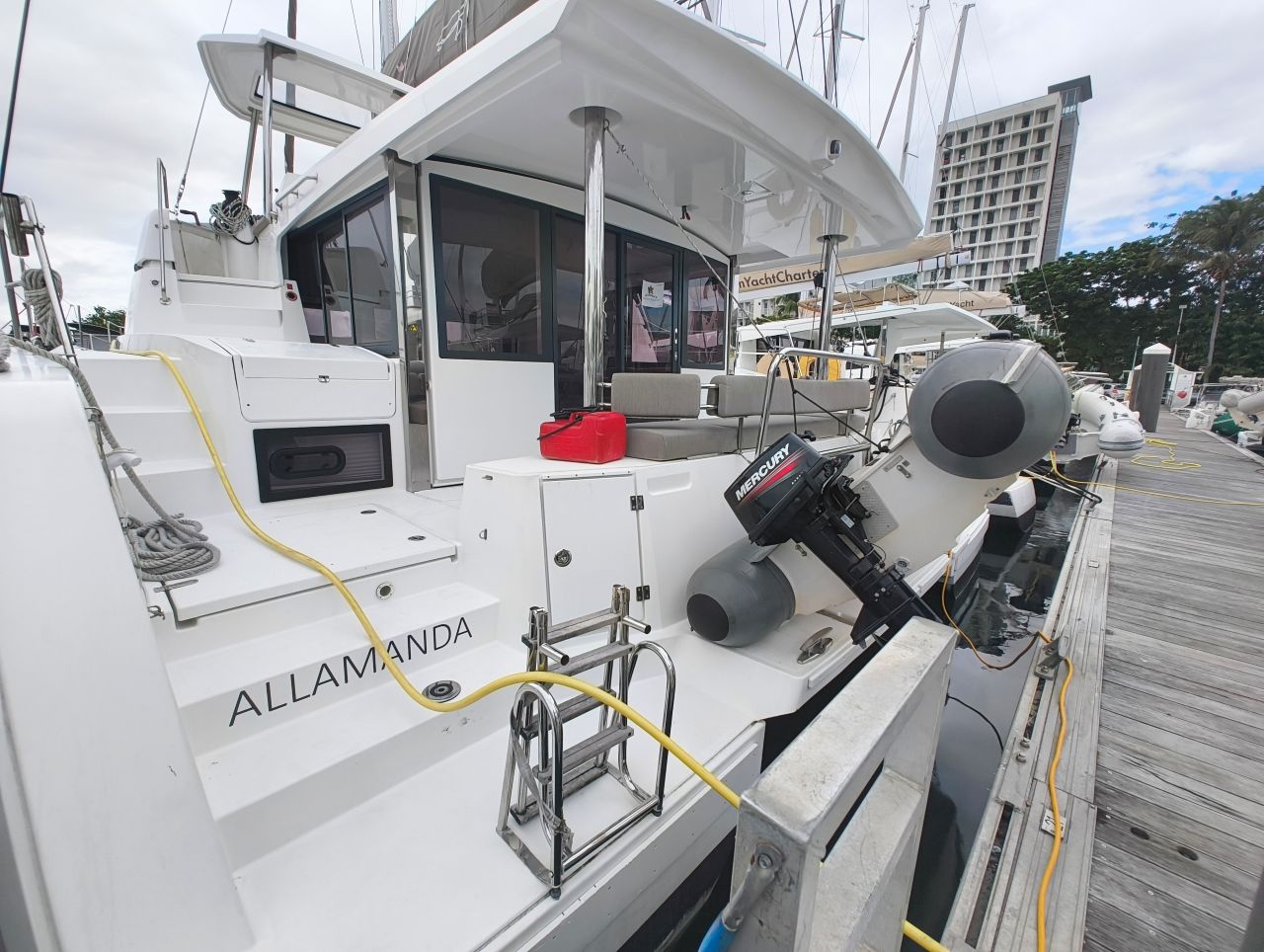 ALLAMANDA, a 2024 Bali 4.4 available for charter in Guadeloupe.