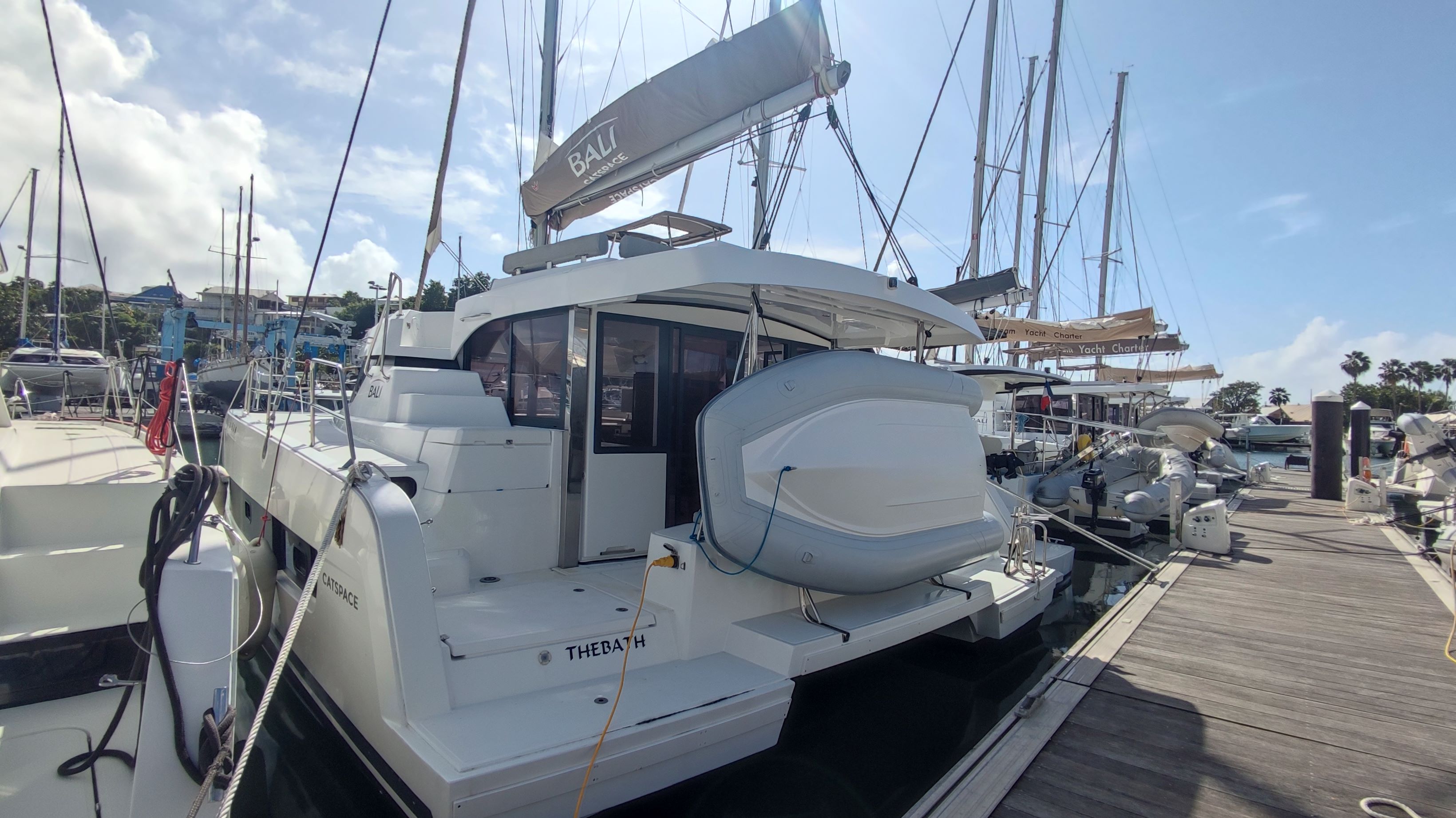 THE BATH, a 2021 Bali Catspace available for charter in Guadeloupe.
