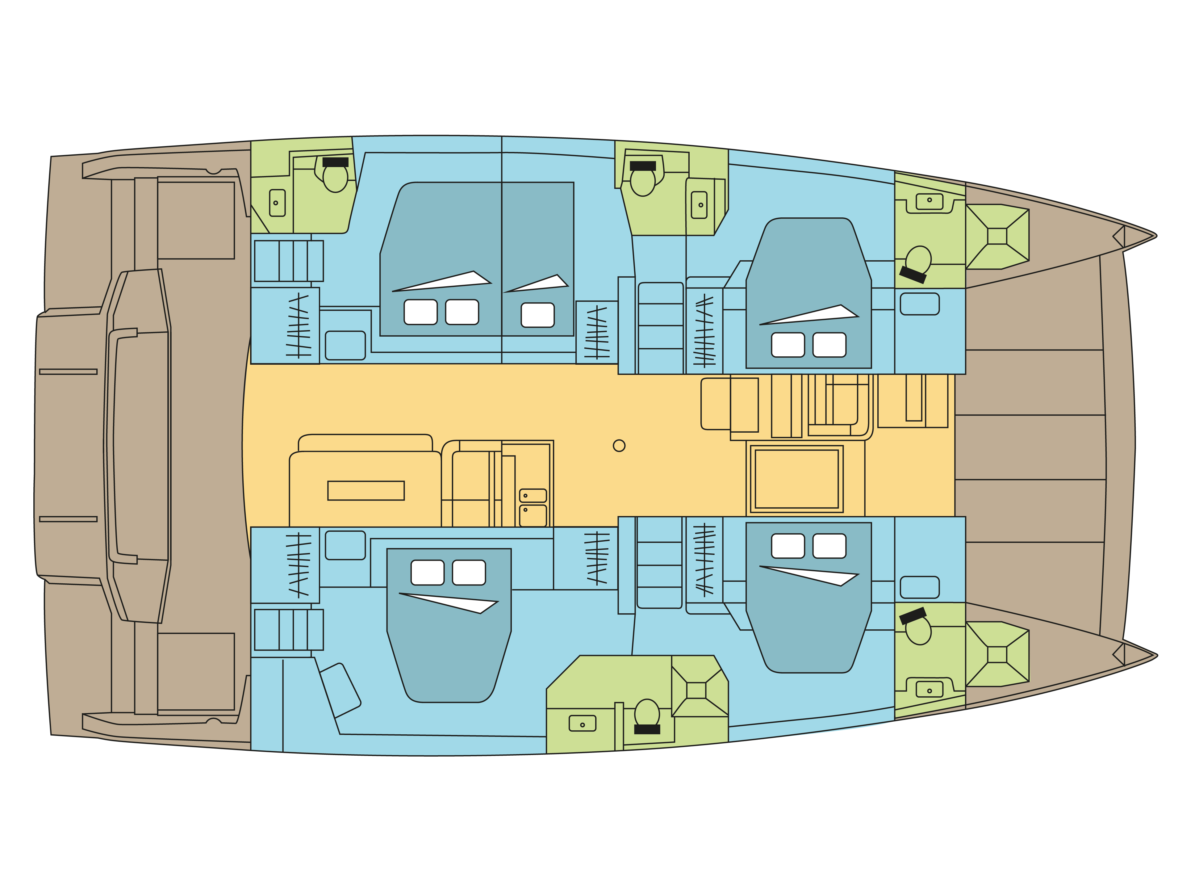 Layout for YEPA, a 2020 Bali 4.8