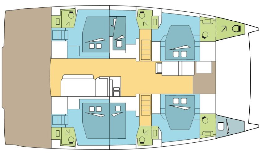 Layout for WHITNEY, a 2024 Bali 4.8