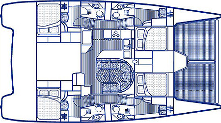 Layout for SEALMA, a 2019 Leopard 45