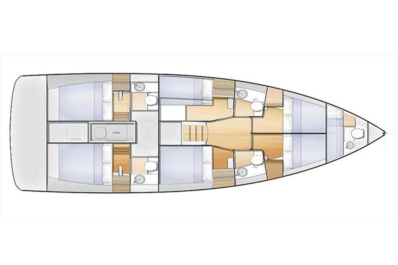 Layout for ASTI, a 2020 Sun Loft 47