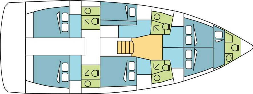 Layout for GALDOR, a 2019 Sun Loft 47