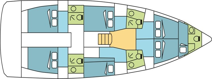 Layout for GELMIR, a 2020 Sun Loft 47