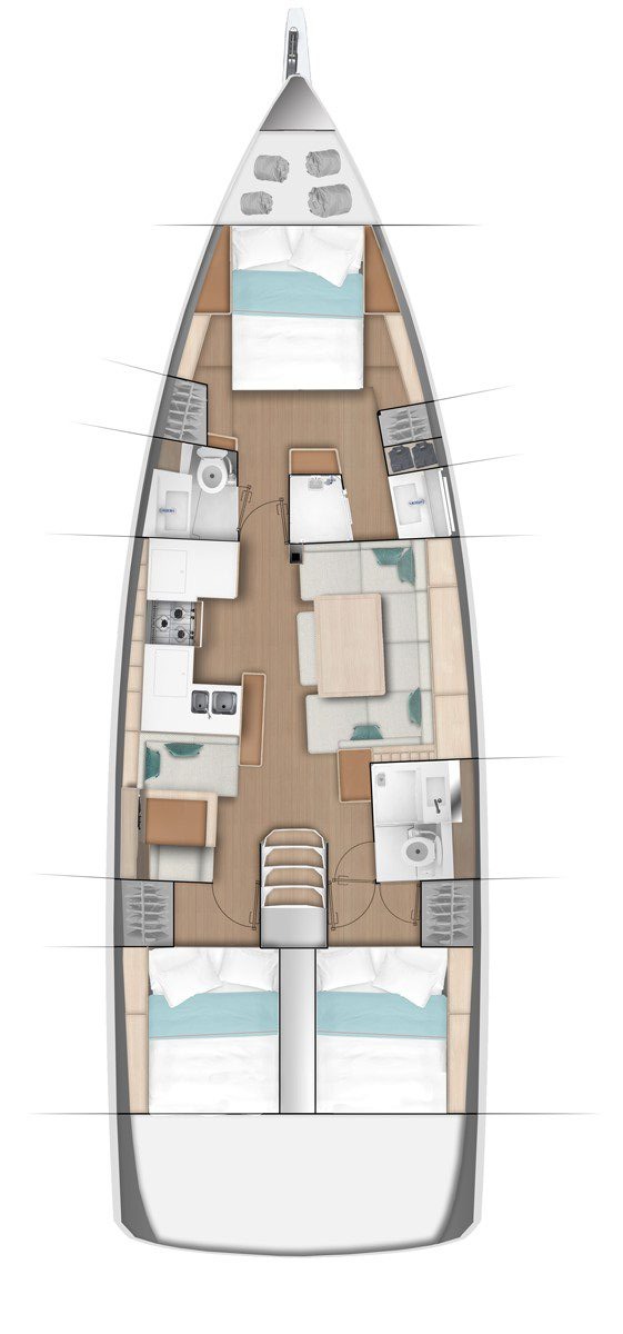 HAKUNA MATATA IV, 2019 Sun Odyssey 490, British Virgin Islands