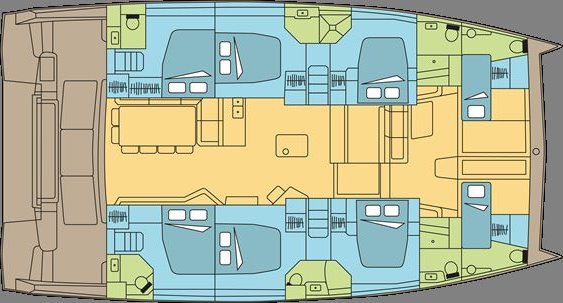 Layout for Dream Tahaa, a 2024 Bali 5.4