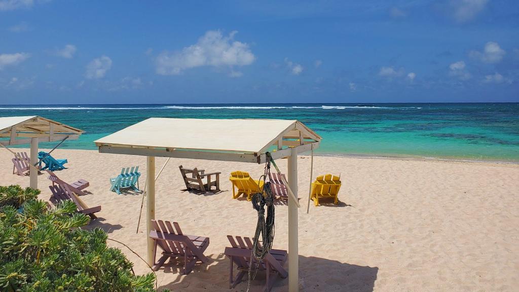 Loblolly Bay offers excellent snorkeling and beach strolling