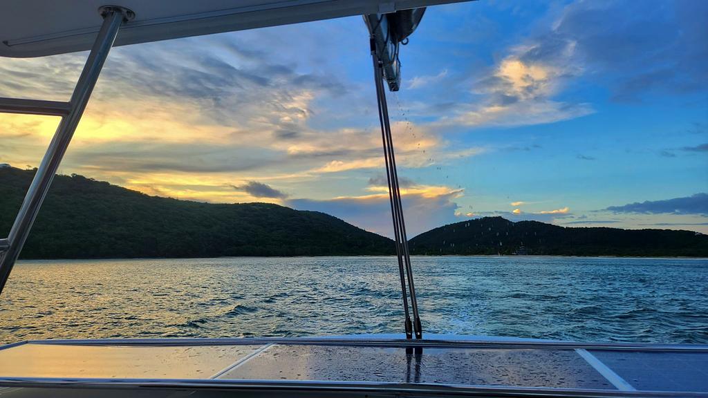 Sunrise departure from Playa Flamenco