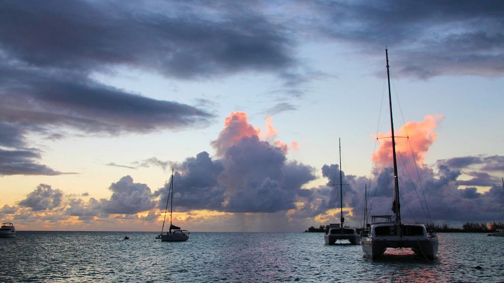 Atardecer en Setting Point Anegada