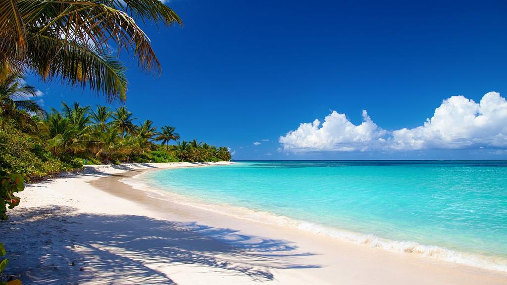 Playa Flamenco en el lado norte de Culebra - una playa top 10 global