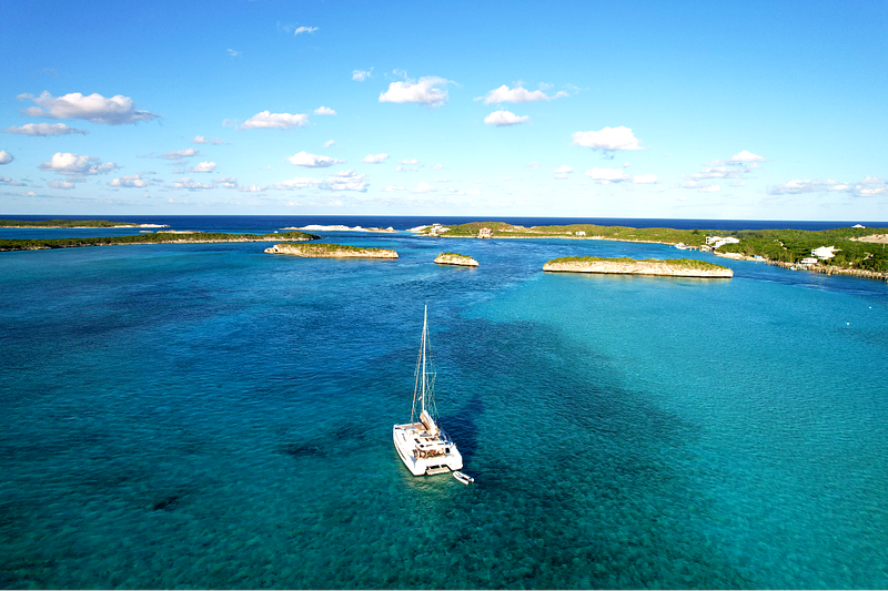 charter yacht in exuma bahamas