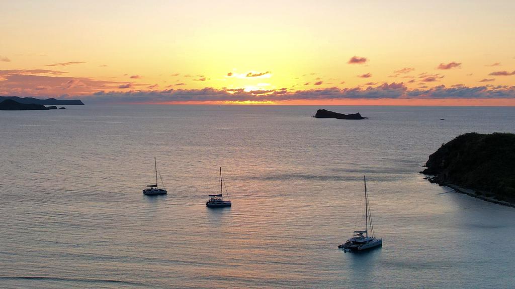 Our neighbors in the anchorage at Long Bay Virgin Gorda