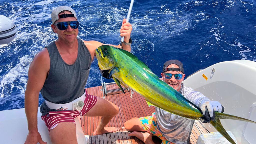 Las áreas de plataforma eran grandes, facilitando subir peces a bordo