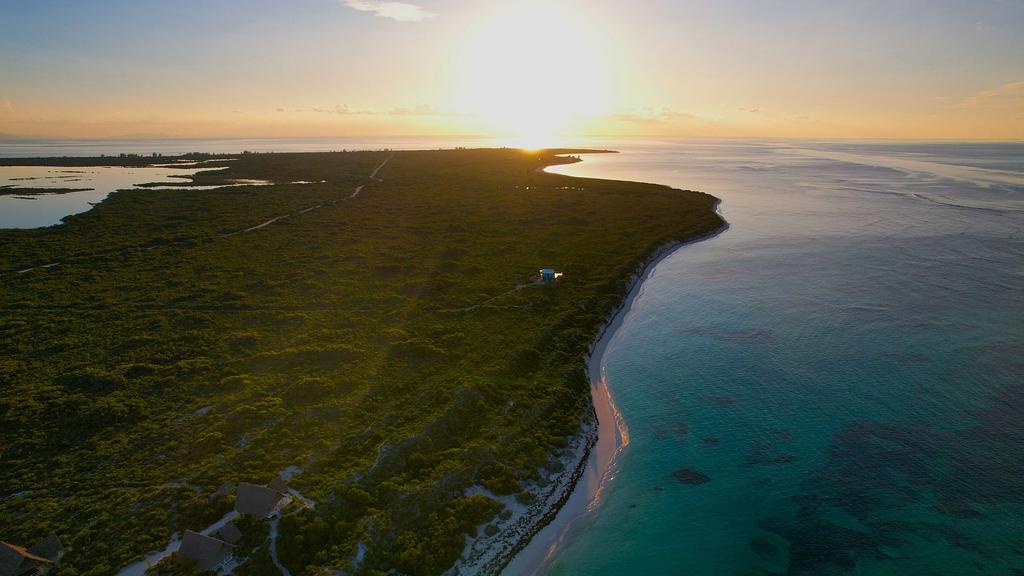 North shore beaches at sunset