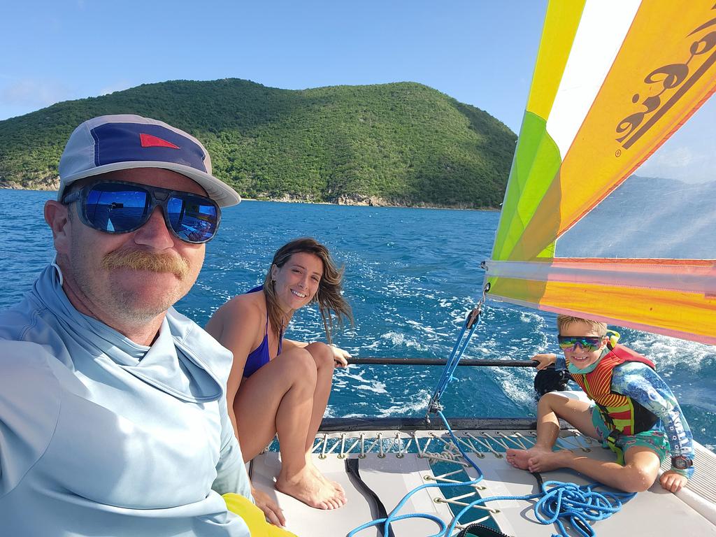 Hobie Cat Sailing from the BEYCo0