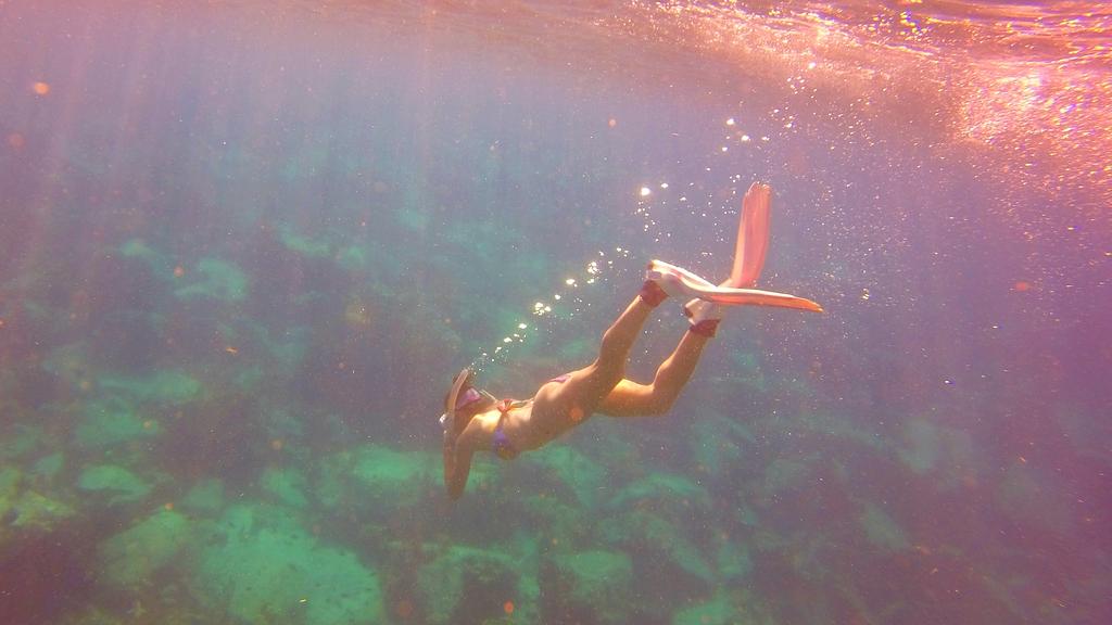 Snorkeling at the Indians