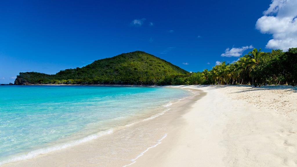 The beautiful Smuggler's Cove beach