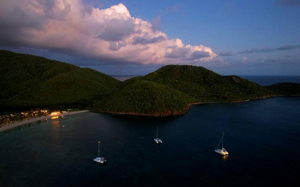 Evening sky at Carlisle Bay