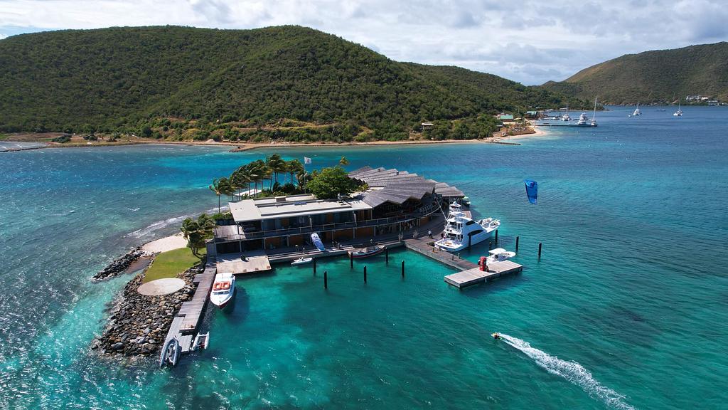 Saba Rock in North Sound