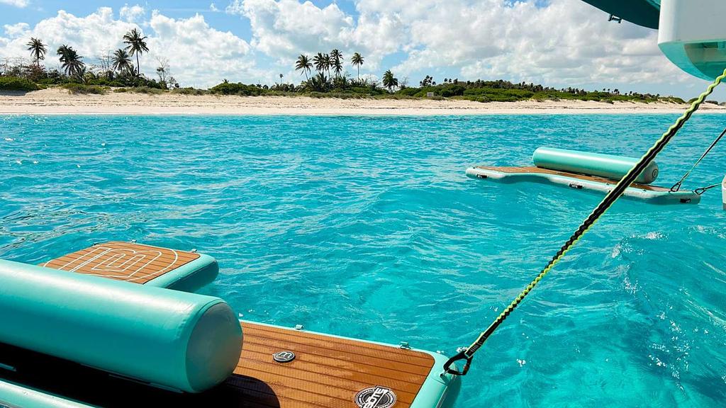 Deserted beaches await in the Exumas