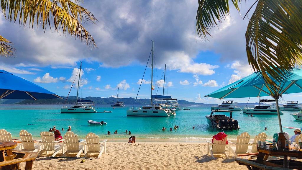 White Bay, BVI on a picture perfect day