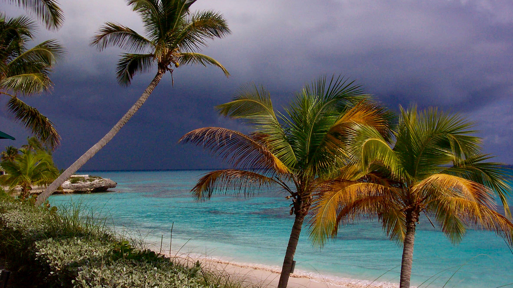 A typical beach in the Abacos