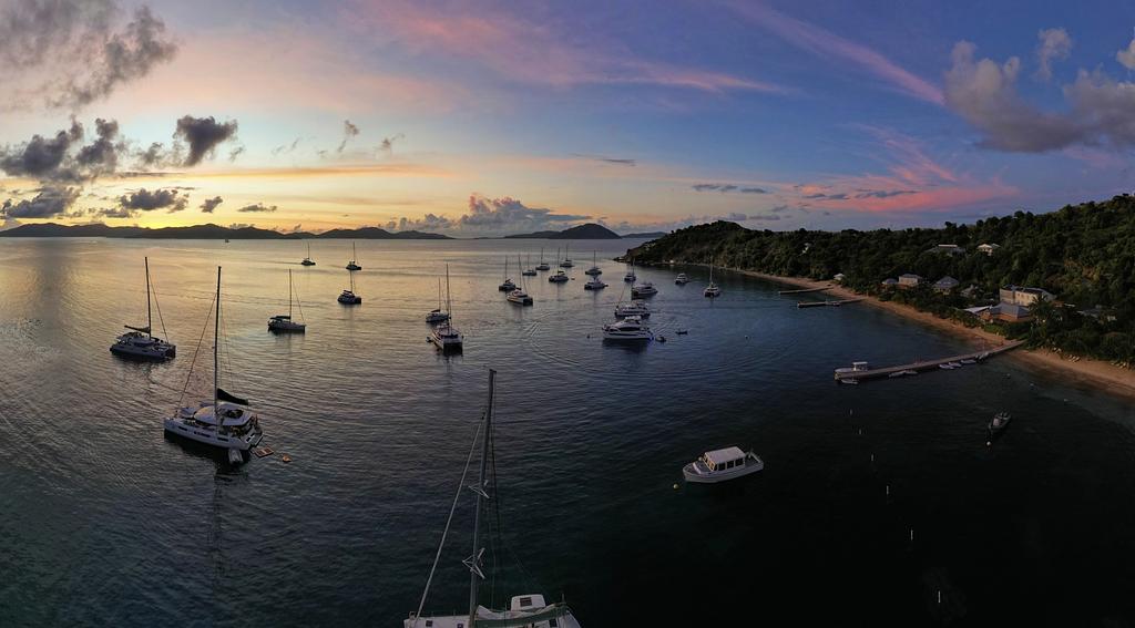 It's hard to beat a sunset at Cooper Island, BVI