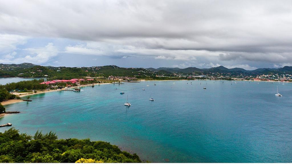 Rodney Bay Aerial View