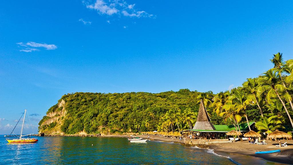 Anse Chastanet's beach