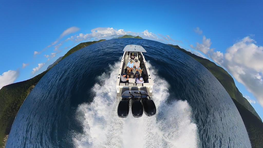 Aboard a water taxi enroute to BVI during a recent trip of mine
