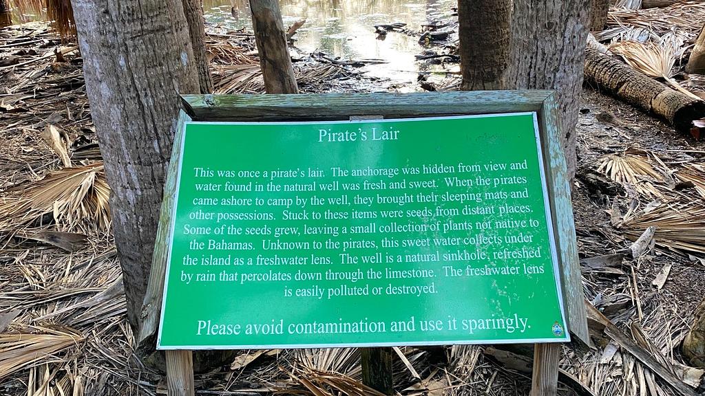 Checking out the Pirate's Lair