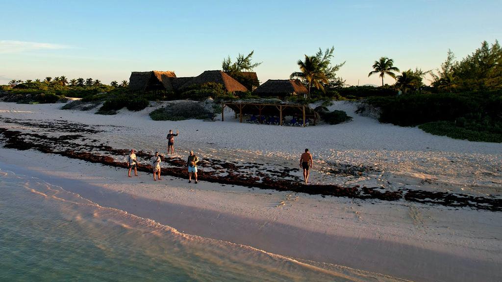 La playa del Anegada Beach Club