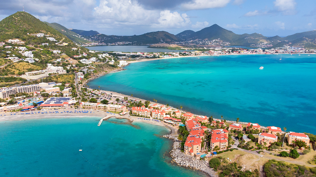St Martin- Aerial View