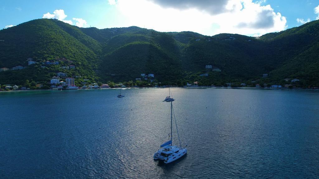 Cane Garden Bay en un viaje reciente después de que "volamos a Saint Somewhere" para escapar de todo por unos días