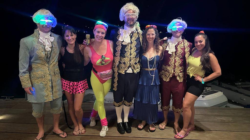 80s Night at Saba Rock during a 2024 BVI escape