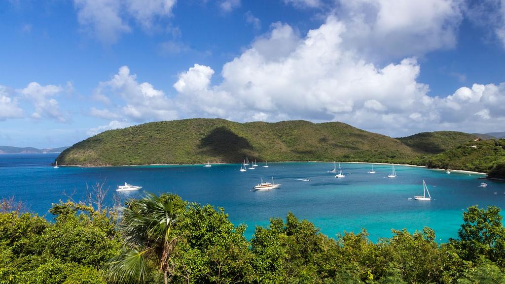 Maho Bay from facing north