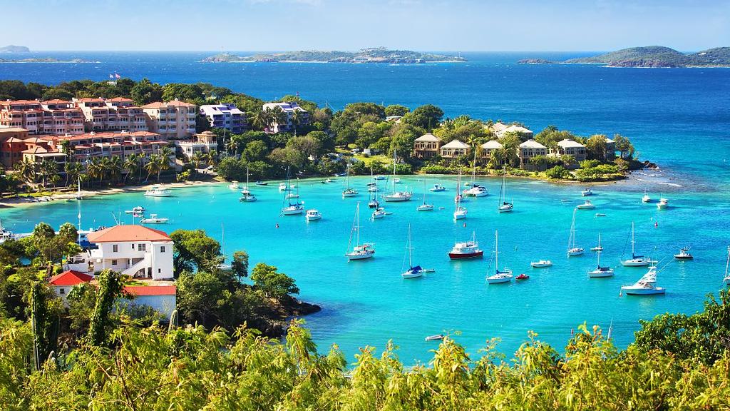 Cruz Bay in St. John, USVI