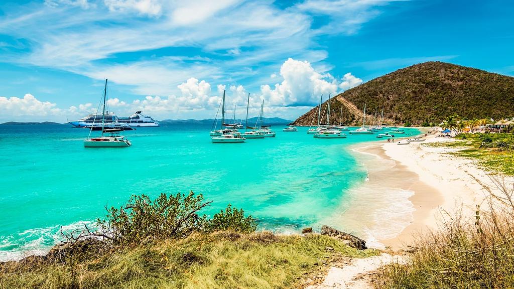 Expect crowded mooring fields in the BVI during high season
