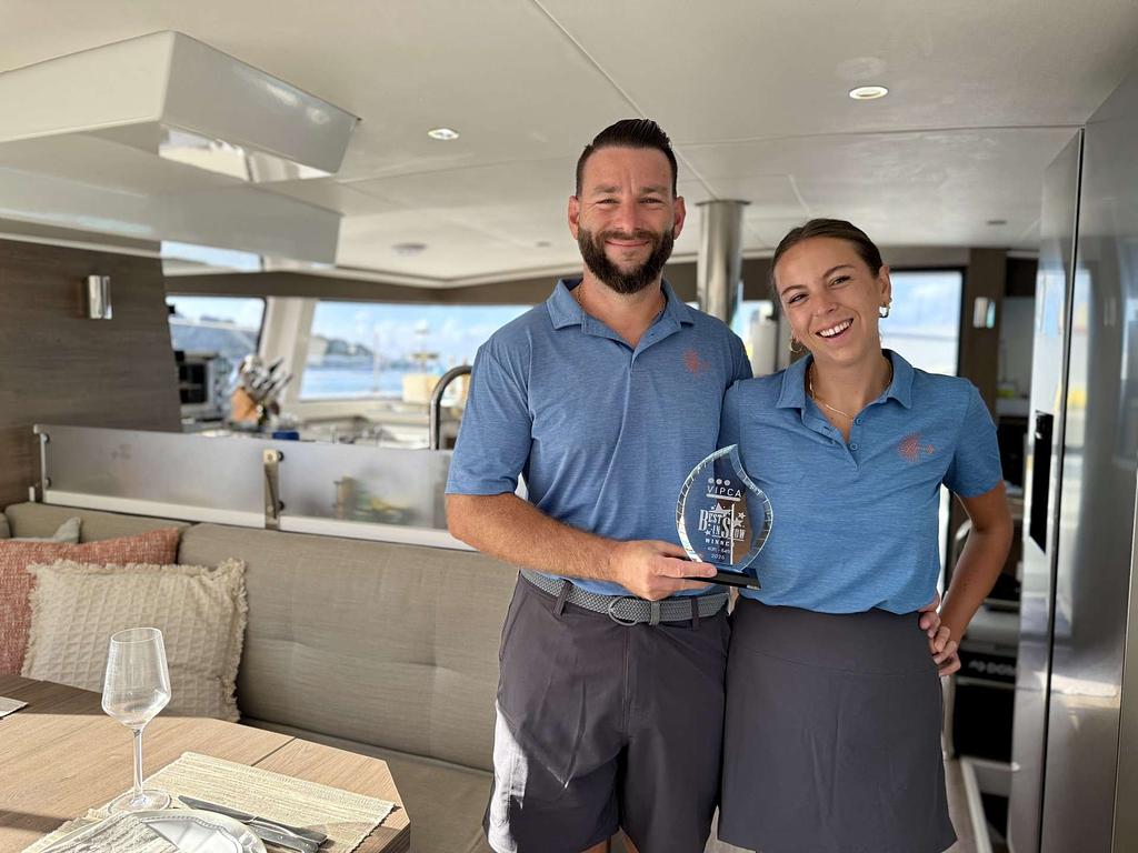 La tripulación estrella de Apricity, que se llevó el premio Best in Show
