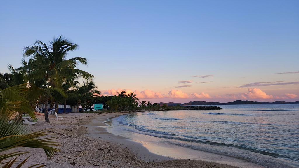 La playa de Nanny Cay