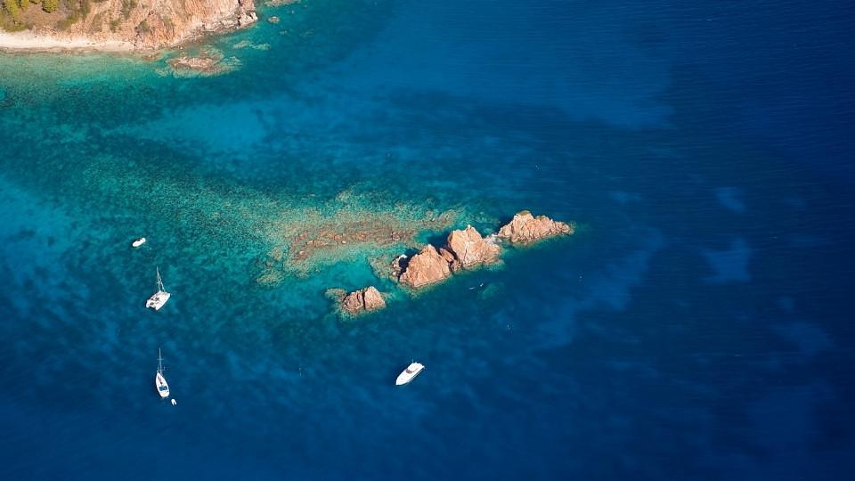 Popular snorkel spot: The Indians in the BVIs