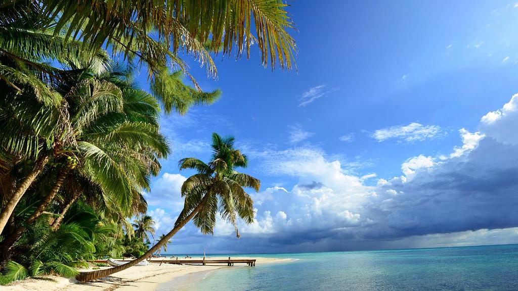 Ranguana in Belize, one of many Cayes that you can visit